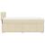 Pat box spring cu saltea, crem, 100x200 cm, textil GartenMobel Dekor