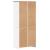 Bibliotecă "BODO", alb, 82x40x173 cm, lemn masiv de pin GartenMobel Dekor
