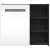 Dulap cu oglindă de baie cu LED, negru, 60x13x52 cm GartenMobel Dekor