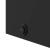 Dulap cu oglindă de baie cu LED, negru, 60x13x52 cm GartenMobel Dekor