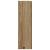 Dulap cu oglindă de baie cu LED, stejar deschis, 60x13x52 cm GartenMobel Dekor