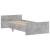 Cadru de pat, gri beton, 90x200 cm, lemn prelucrat GartenMobel Dekor