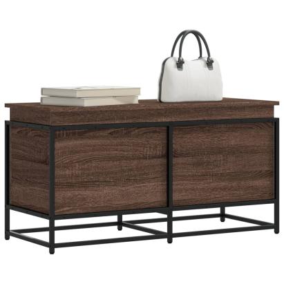 Cutie depozitare stejar maro 100x40x51,5 cm lemn prelucrat GartenMobel Dekor