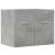 Dulap de chiuvetă, gri beton, 60x38,5x46 cm, PAL GartenMobel Dekor