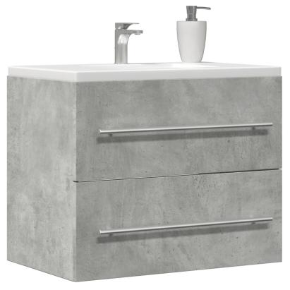 Dulap de chiuvetă, gri beton, 60x38,5x48 cm, PAL GartenMobel Dekor