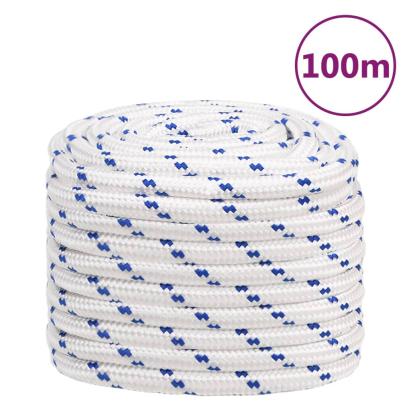 Frânghie de barcă, alb, 20 mm, 100 m, polipropilenă GartenMobel Dekor