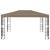 Pavilion, gri taupe, 4 x 3 m GartenMobel Dekor
