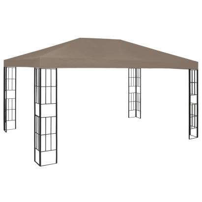 Pavilion, gri taupe, 4 x 3 m GartenMobel Dekor