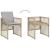 Set mobilier de grădină cu perne, 11 piese, bej, poliratan GartenMobel Dekor