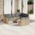 Set canapele de grădină cu perne, 12 piese, bej, poliratan GartenMobel Dekor