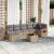 Set canapele de grădină, 8 piese, cu perne, bej, poliratan GartenMobel Dekor