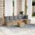 Set canapele de grădină, 8 piese, cu perne, bej, poliratan GartenMobel Dekor