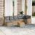 Set canapele de grădină, 8 piese, cu perne, bej, poliratan GartenMobel Dekor