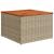 Set canapele de grădină, 4 piese, cu perne, bej, poliratan GartenMobel Dekor