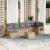 Set canapele de grădină, 8 piese, cu perne, bej, poliratan GartenMobel Dekor