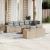 Set canapele de grădină, 9 piese, cu perne, bej, poliratan GartenMobel Dekor