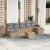 Set canapele de grădină, 8 piese, cu perne, bej, poliratan GartenMobel Dekor