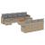 Set canapele de grădină, 11 piese, cu perne, bej, poliratan GartenMobel Dekor