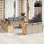 Set canapele de grădină, 13 piese, cu perne, bej, poliratan GartenMobel Dekor