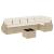 Set canapele de grădină, 7 piese, cu perne, bej, poliratan GartenMobel Dekor