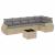 Set canapele de grădină, 7 piese, cu perne, bej, poliratan GartenMobel Dekor