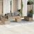 Set canapele de grădină, 8 piese, cu perne, bej, poliratan GartenMobel Dekor