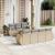 Set canapele de grădină, 8 piese, cu perne, bej, poliratan GartenMobel Dekor