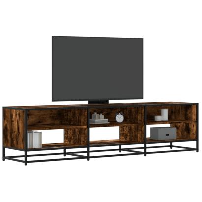 Comodă TV, stejar fumuriu, 180x40x46 cm, lemn prelucrat GartenMobel Dekor