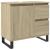 Set mobilier de baie, 3 piese, stejar sonoma, lemn prelucrat GartenMobel Dekor