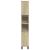 Set mobilier de baie, 3 piese, stejar sonoma, lemn prelucrat GartenMobel Dekor