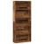 Bibliotecă, lemn vechi, 80x30x189 cm, lemn prelucrat GartenMobel Dekor