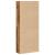 Bibliotecă, lemn vechi, 80x30x189 cm, lemn prelucrat GartenMobel Dekor