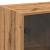 Dulap înalt cu uși stejar artizanal 68x37x142 cm lemn prelucrat GartenMobel Dekor