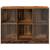 Dulap, lemn învechit, 102x37x75,5 cm, lemn prelucrat GartenMobel Dekor