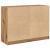 Dulap, stejar artizanal, 102x37x75,5 cm, lemn prelucrat GartenMobel Dekor