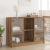 Dulap, stejar artizanal, 102x37x75,5 cm, lemn prelucrat GartenMobel Dekor