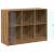 Dulap, stejar artizanal, 102x37x75,5 cm, lemn prelucrat GartenMobel Dekor