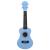 Set ukulele Soprano pentru copii, cu husă, bleu, 21" GartenMobel Dekor