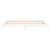 Cadru de pat cu LED, alb, 140x190 cm, lemn masiv GartenMobel Dekor