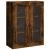 Dulap montat pe perete, stejar fumuriu, 69,5x34x90 cm GartenMobel Dekor