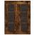 Dulap montat pe perete, stejar fumuriu, 69,5x34x90 cm GartenMobel Dekor