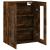 Dulap montat pe perete, stejar fumuriu, 69,5x34x90 cm GartenMobel Dekor