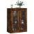 Dulap montat pe perete, stejar fumuriu, 69,5x34x90 cm GartenMobel Dekor