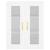 Dulap cu montaj pe perete, alb, 69,5x34x90 cm GartenMobel Dekor