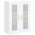 Dulap cu montaj pe perete, alb, 69,5x34x90 cm GartenMobel Dekor