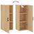 Dulap montat pe perete, stejar sonoma, 34,5x34x90 cm GartenMobel Dekor