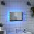 Oglindă de baie LED, stejar sonoma, 60x8,5x38 cm lemn prelucrat GartenMobel Dekor