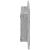 Oglindă de baie LED, gri sonoma, 60x8,5x38 cm lemn prelucrat GartenMobel Dekor