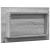 Oglindă de baie LED, gri sonoma, 60x8,5x38 cm lemn prelucrat GartenMobel Dekor