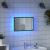 Oglindă de baie LED, gri sonoma, 60x8,5x38 cm lemn prelucrat GartenMobel Dekor